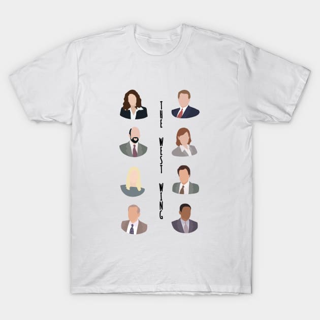 The west wing T-Shirt by aluap1006